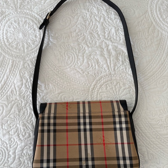 Burberry Tan and Black Crossbody Bag - Picture 4 of 7